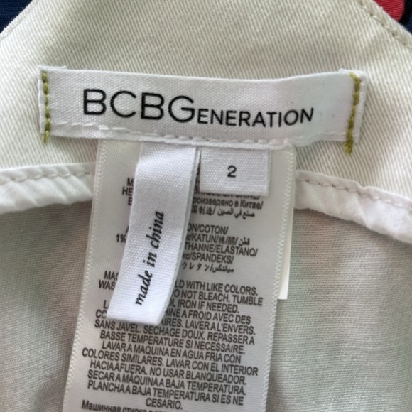 BCBG denim crop - Picture 4 of 5